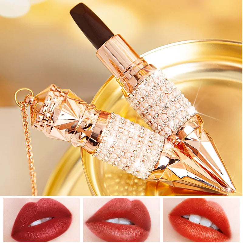 Precision Lipstick Lip Gloss - Long-Lasting, Waterproof, Transfer-Proof, Lipstick with a Shiny Design Gifts