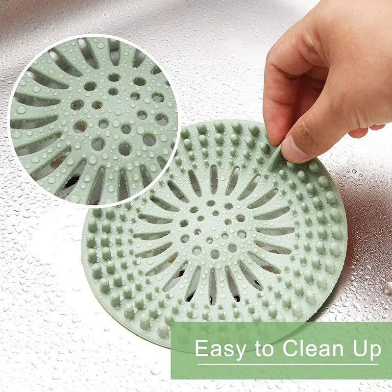 1Pc Sink Strainer Bathroom Sewer Filter Floor Drain Hair Catcher Bath Shower Stopper Plug Anti Blocking Bathroom Products
