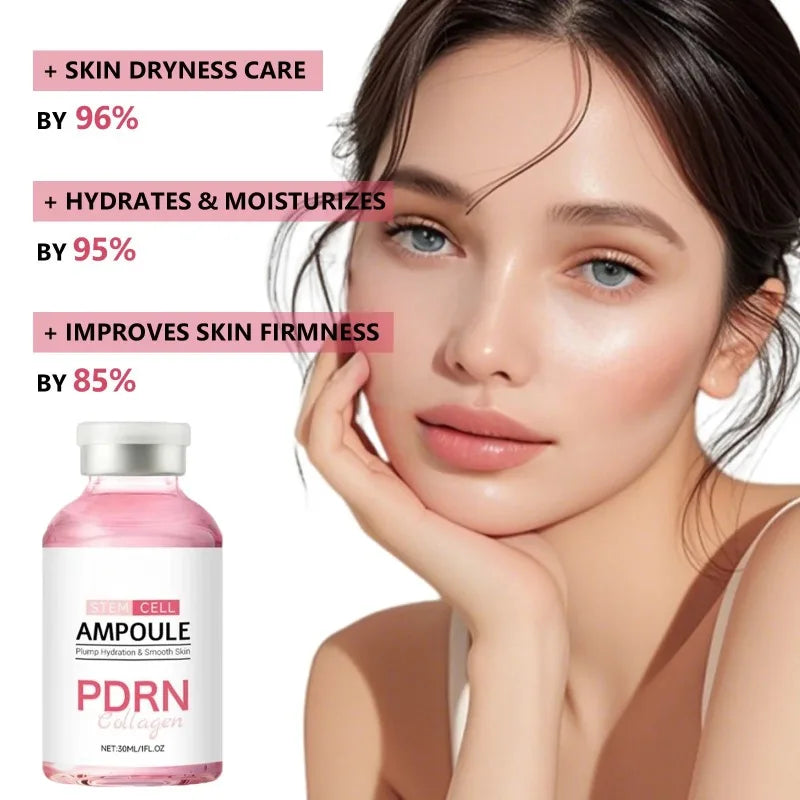 PDRN Salmon DNA Serum Ampoule Advanced Skincare Deep Repair Renew Skin Brighten Tone Strengthen Barrier Firming Facial Essence