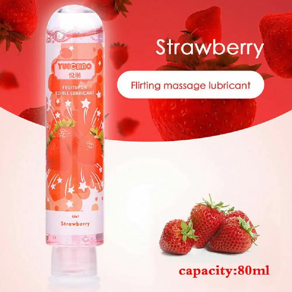 Adult Sexual Body Smooth Fruity Anal Vagina Lubricant Gel Sex Toy Health Product Perfect To Warm Up Sensual Massage Lubrication