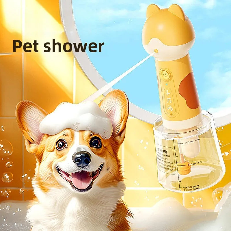 Household Portable Bubble Machine Cute Cat Bubble Machine One-item Multi-purpose Bath Bottle Pet Bubble Machine