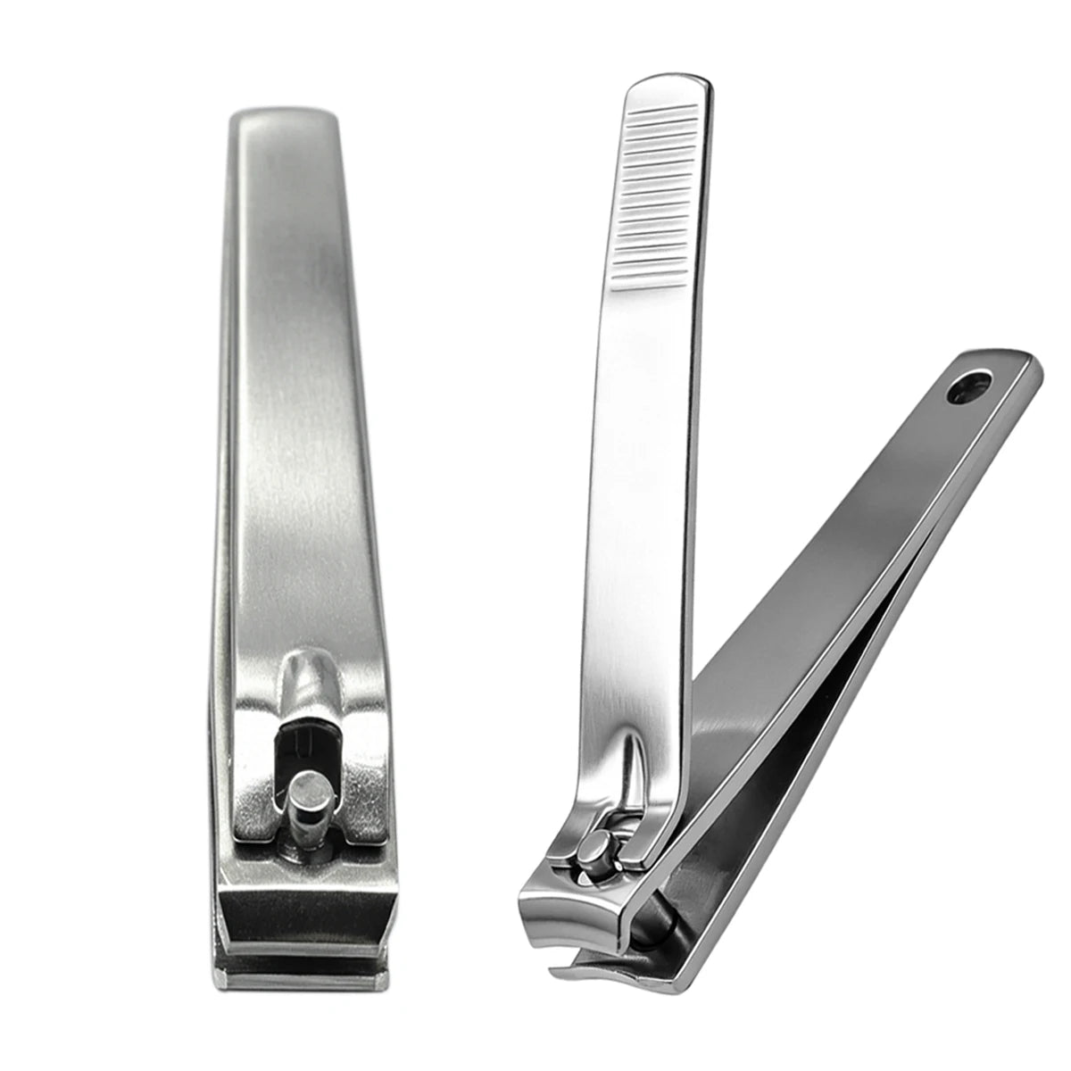 Stainless Steel Nail Clipper And Trimmer Straight Edge Cutter for Manicure Toe And Finger Nail Care Beauty Tool