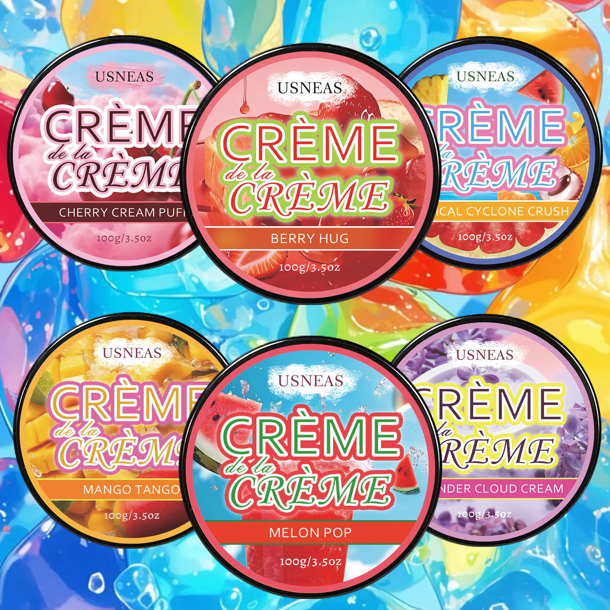 body butter, Firming/moisturizing/brightening/whitening/antioxidant ingredients, Use on the whole body,CREME de la CREAM