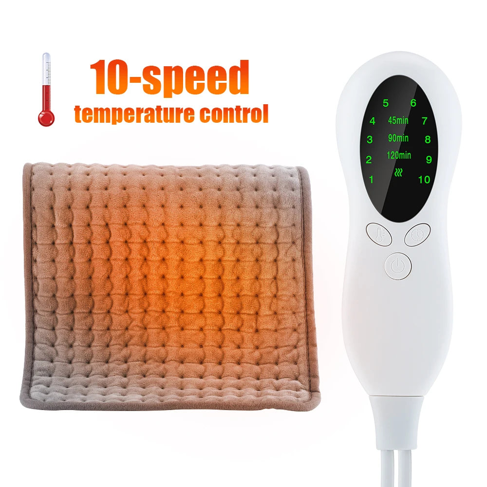 Electric Heating Pad Home Thermal Blanket Multi-functional Adjustable Timing Cushion Cold Warming Heated Mat for Office Home