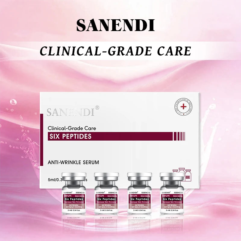 10pcs/Box Six Peptide Ampoule Hyaluronic acid Serum for Face Dr.Pen SNAIL ACNE Solution Repair Moisturizing Skin Care Korean