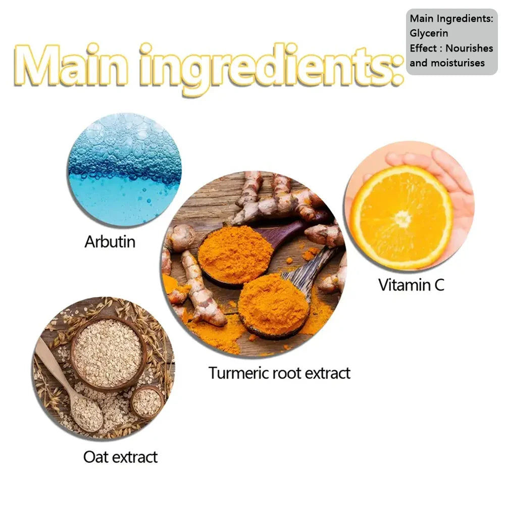Lemon Turmeric Acid Soap - Deep Cleansing and Moisturizing, Contains Vitamin E and Olive Oil, Handmade, Suitable for Hair, Face, and Body, Suitable for All Skin Types, Lemon Turmeric Soap
