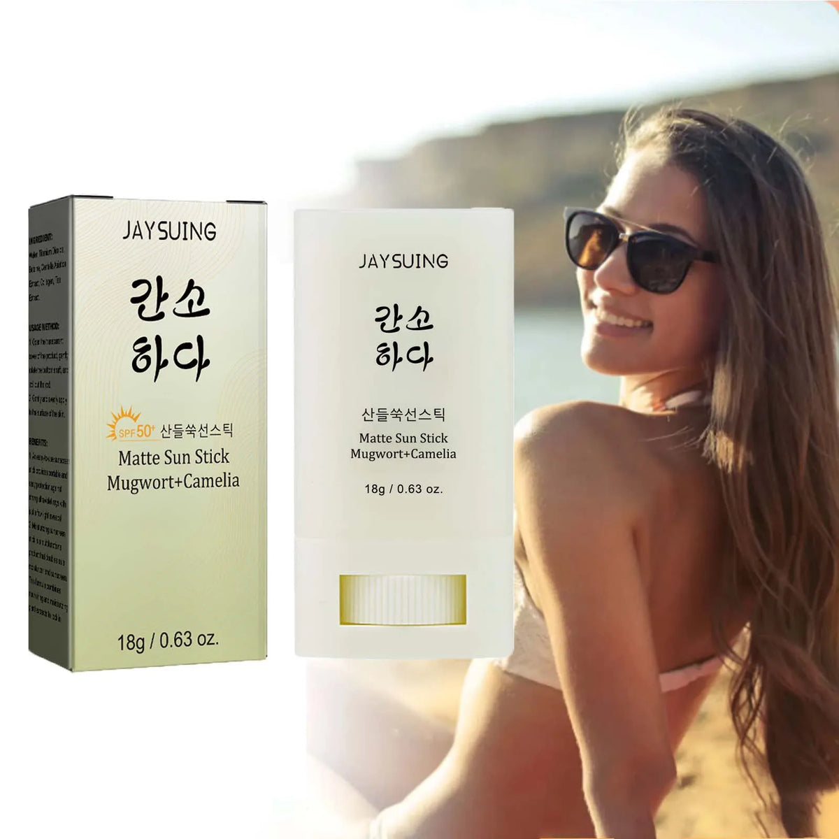 Matte Sun Stick Face Body Sunscreen Spf 50+ Uv Protective Refreshing Hydrating Waterproof Solar Blocker Isolation Sunblock Cream