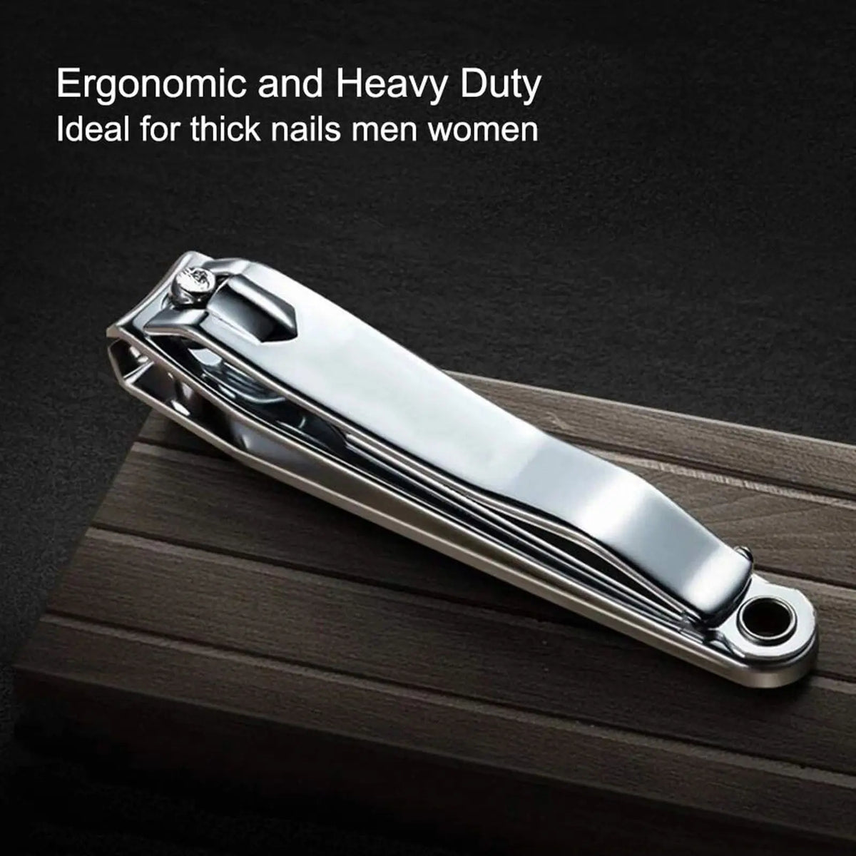 1pc/2pc/3pcs Nail Clipper Premium Sharp Sturdy Stainless Steel Fingernail And Toenail Clipper Cutters Perfect Nail Clippers