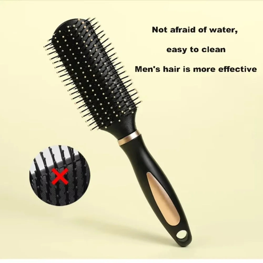 Anti Static Styling Comb Household Salon Curly Hair Comb Plastic Massage Anti Static Hair Brush Practical Care SPA Head Massager