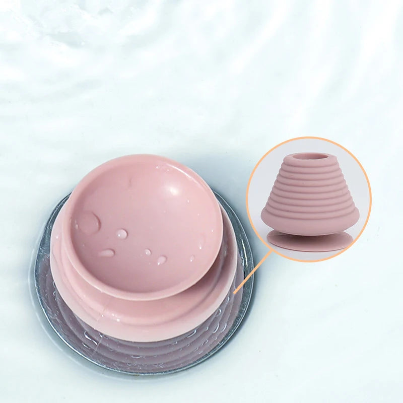 Silicone Bathtub Stopper Kitchen Bathroom Sink Drain Bath Plug Stopper For Bathroom Accessorie