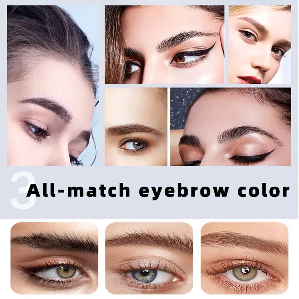Eyebrow Eyelash Dye Tint Kit Tattoo Eyebrow Mascara Cream Lasting Eye Brow Tint Liquid Paint Brown Black Color Korea Makeup Tool