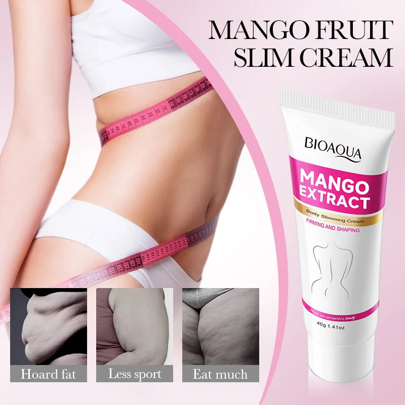 Slimming Cream Weight Loss Remove Cellulite Sculpting Fat Burning Massage Firming Lifting Quickly Niacinamide Body Care 40g