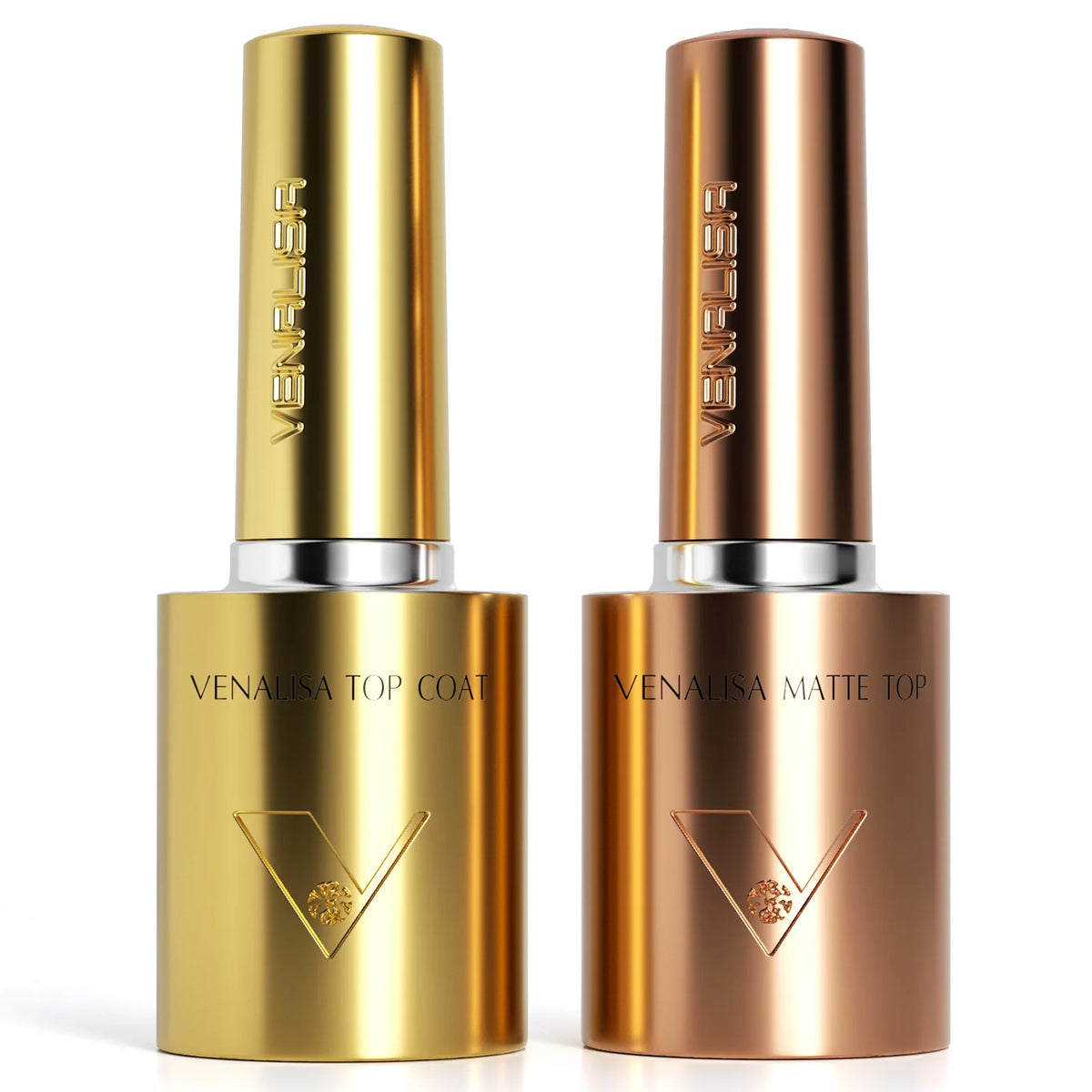 2/3pcs Venalisa Super Glossy Diamond Top Coat 10ml Hema/TPO Free Soak Off UV LED Long Wear Anti-Yellow No-Sticky Matt Top Coat