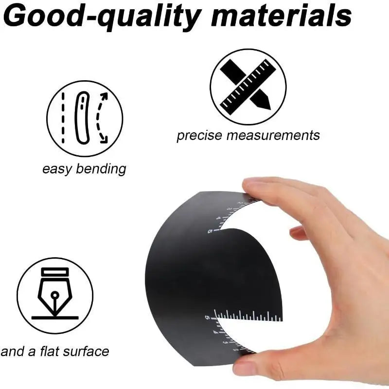 Hairline Enhancement Card Beard Line Up Shaping Tool Lineup Guide Perfect For Styling Edging Barber Hair Grooming