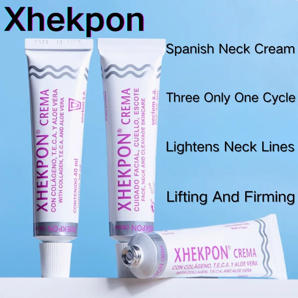 Spanish Neck Firming Cream Anti-Wrinkle Tighten Sagging Deep Hydration Tighten Sagging Rejuvenate Skin Beauty Neckline Skincare