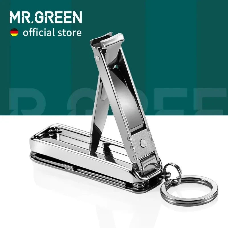 MR.GREEN Multifunctional Nail Clippers Six Functions Nail Files Bottle Small Scissor Nail Cutter Stainless Steel