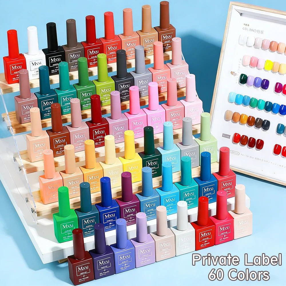 CC8 Mxsi 15ml Nail Gel Polish HEMA FREE Summer Nails Color It Once Soak Off UV LED Semi Permanent  Nail Art Manicure Varnishes