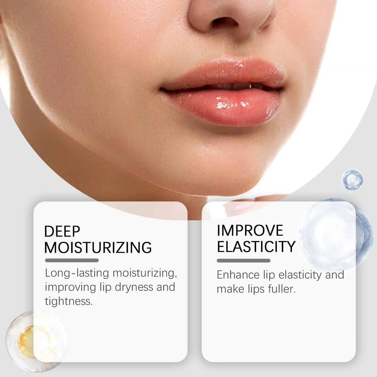 15g Plumping Lip Serum Volumising Increase Lip Elasticity Gloss Reduce Fine Lines Moisturizing Nourishing Sexy Lip Care Product