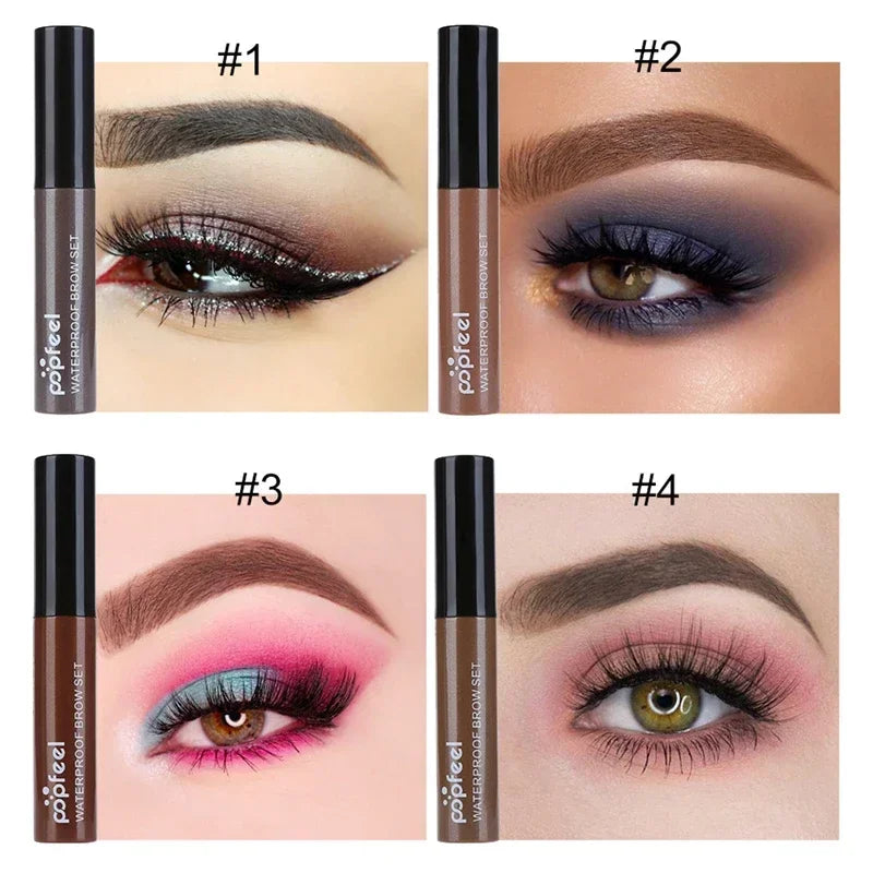New Hot Brand Makeup Eye Brow Gel Coffee Black Brown Paint Eyebrows Gel Waterproof Eyebrow Tint Mascaras Kit Sobrancelha Fashion