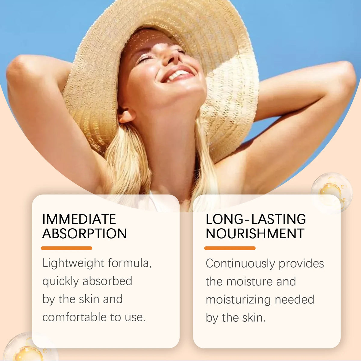 Moisturizing Sunscreen Spray SPF 50 PA+ Lightweight Non-Greasy Hydration Mist for Sensitive Skin Daily UV Protection Makeup Base