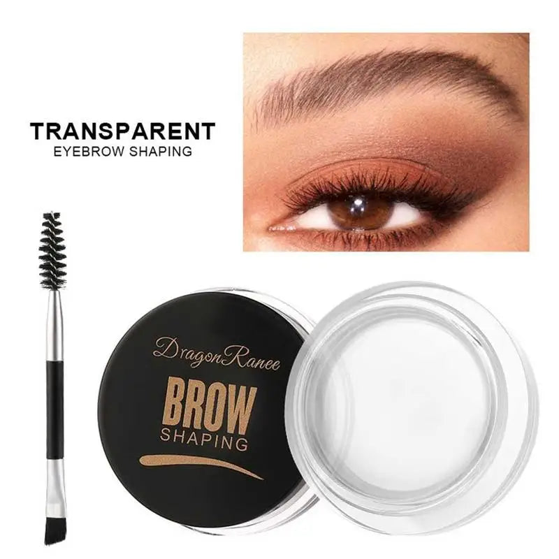 Wild Eyeliner Eyebrow Cream Long Lasting Waterproof Styling Brow Gel Wax Contouring Brown Black Brow Smudge-proof Cream Gifts