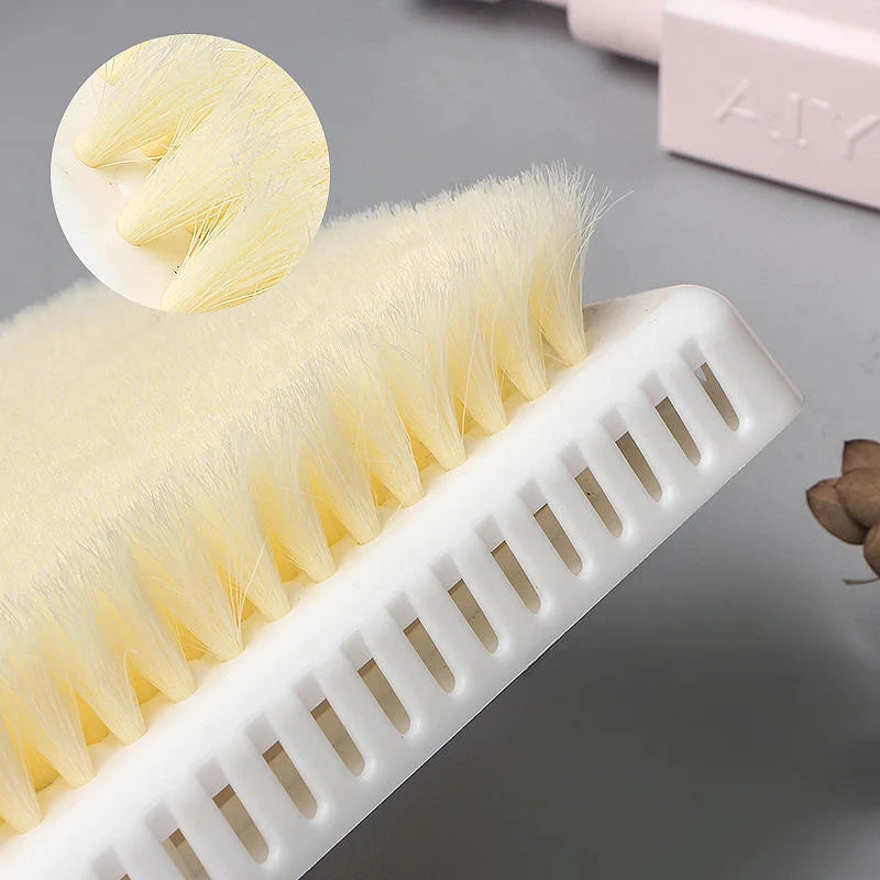 Hard Bristles Lazy Back Rub Bath Brush Back Massage No Need To Ask for Help Bathroom Suction Cup Back Rub Against The Wall