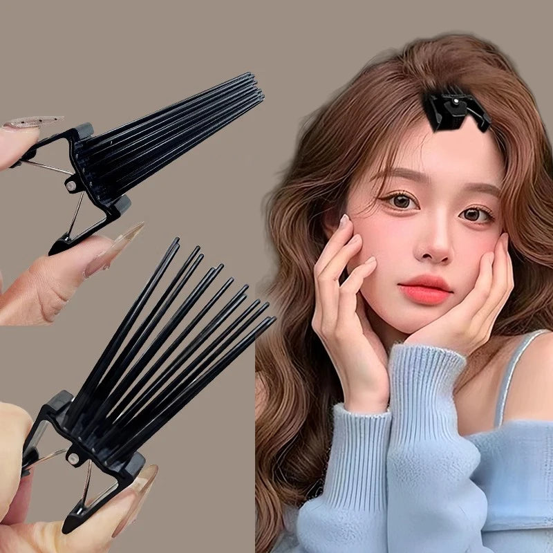 New Simple Fluffy Hairpin Curling Roots High Natural Fluffy Hair Clip Women Hair Curler Hair Curler Styling Fluffiness Tool Comb