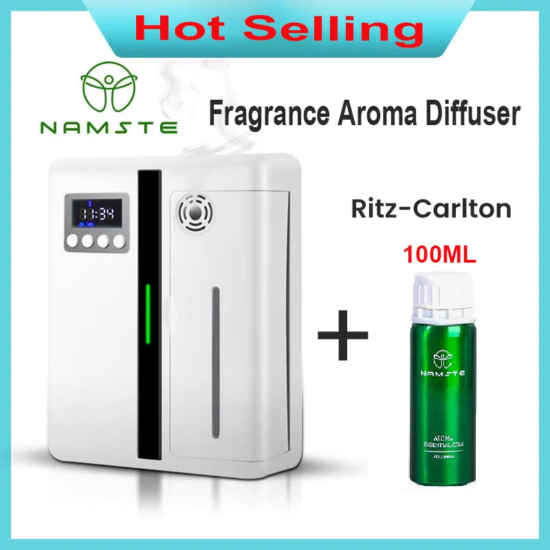 NAMSTE Home Electric Aroma Diffuser 300m³ Combination 100ML Essential Oils Household Air Freshener Smart Atomizer Aroma Device