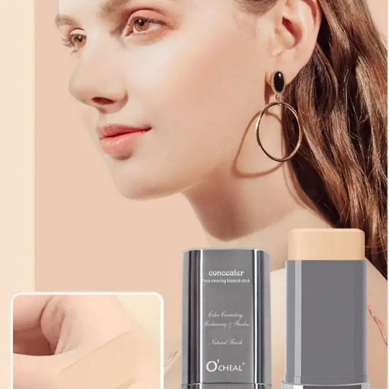 Full Coverage Liquid Concealer Stick For Acne Dark Circles Tattoos Freckles Long Lasting Face Makeup Foundation