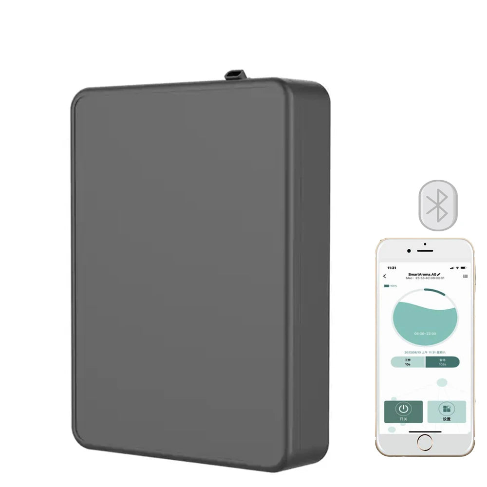 Covers 500m³ Aroma Diffuser Smart Scent Air Machine For Hotel Waterless Essential Oil Diffuser Home Appliances Battery Diffuser