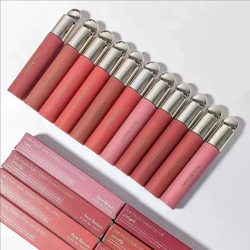 Rare Beauty Soft Pinch Tinted Lip Oil Glossy Plumping Long Lasting Hydrating Non Sticky Weightless Lip Stain Makeup With Box