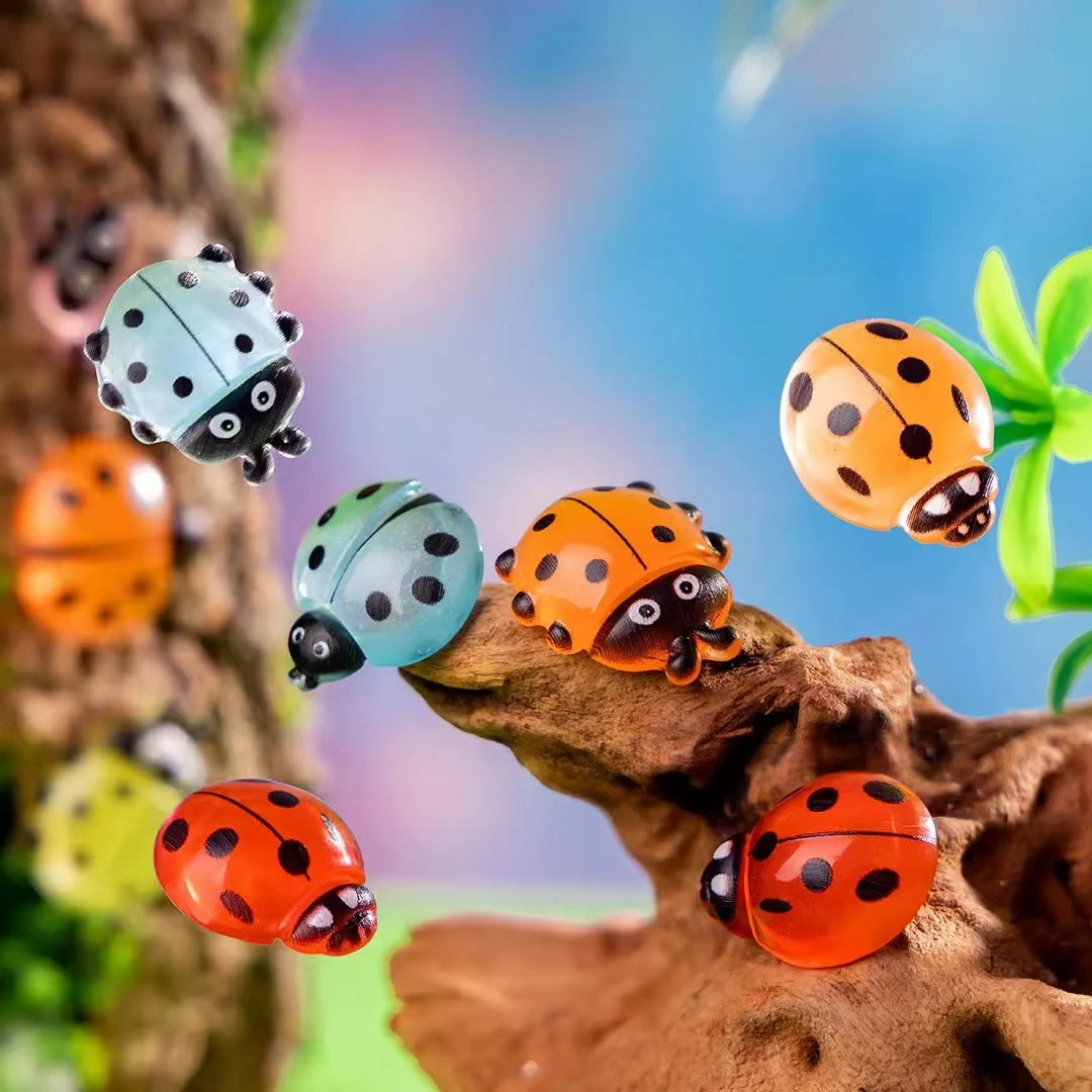 10/20Pcs Ladybug Hair Clips, Animal Insect Hair Clips Back To School Hair Accessories, For Hair Decoration