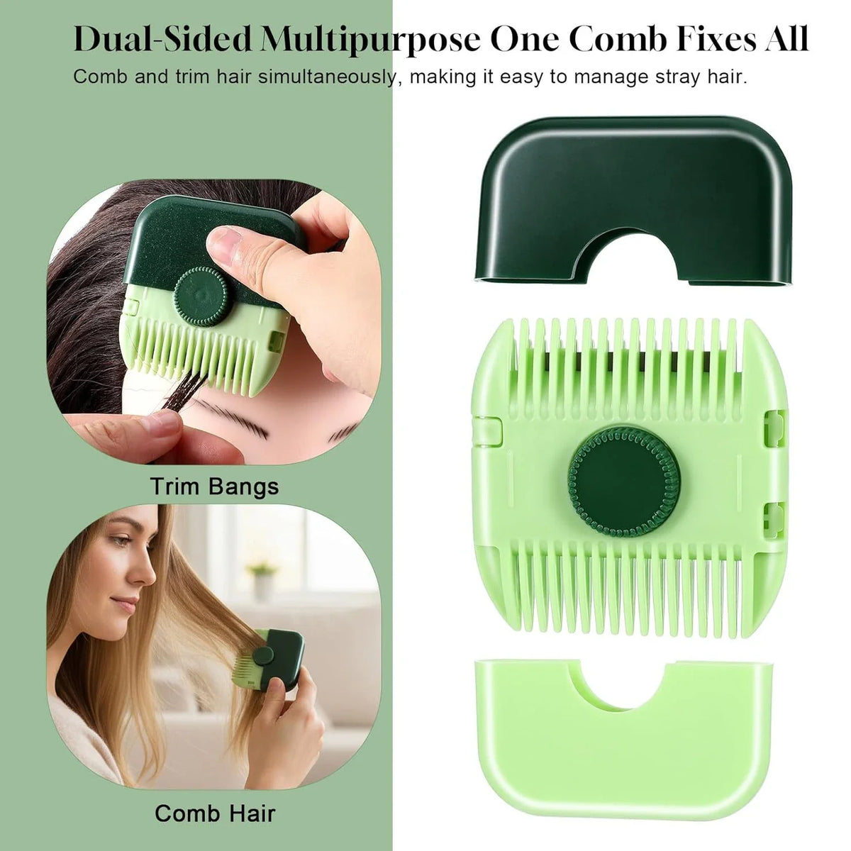 Popular Multifunctional Hair Thinning Comb, Cute Portable Styling Trimmer for Women and Children Daily Use