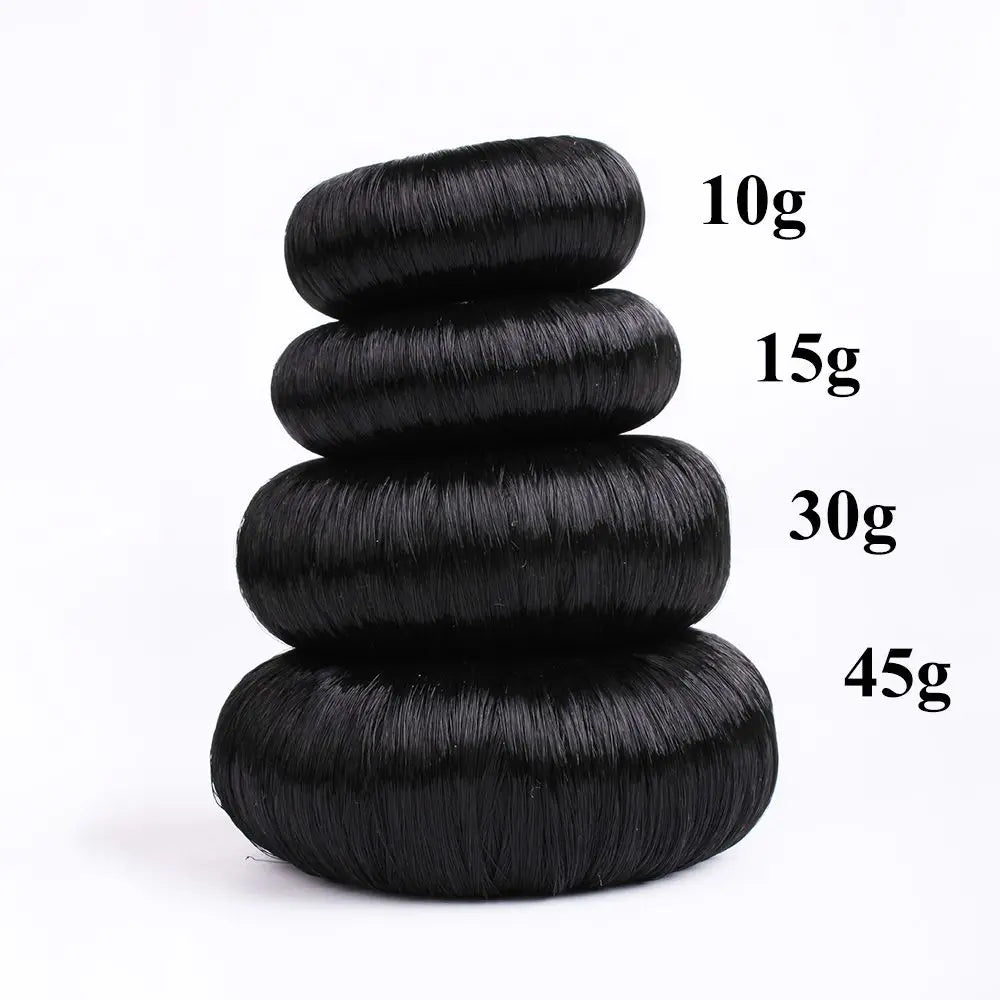 Magic Women Black Hair Wig Hair Accessories Brown Hair Styling Tools Hair Ring Bun Maker Hair Donut Shaper
