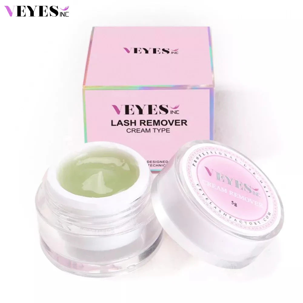 Veyes Inc Eyelash Extensions Cream Remover Veyelash Aloe Ingredients  Eyelashes Glue Remover Soft Gentle Remover For Makeup