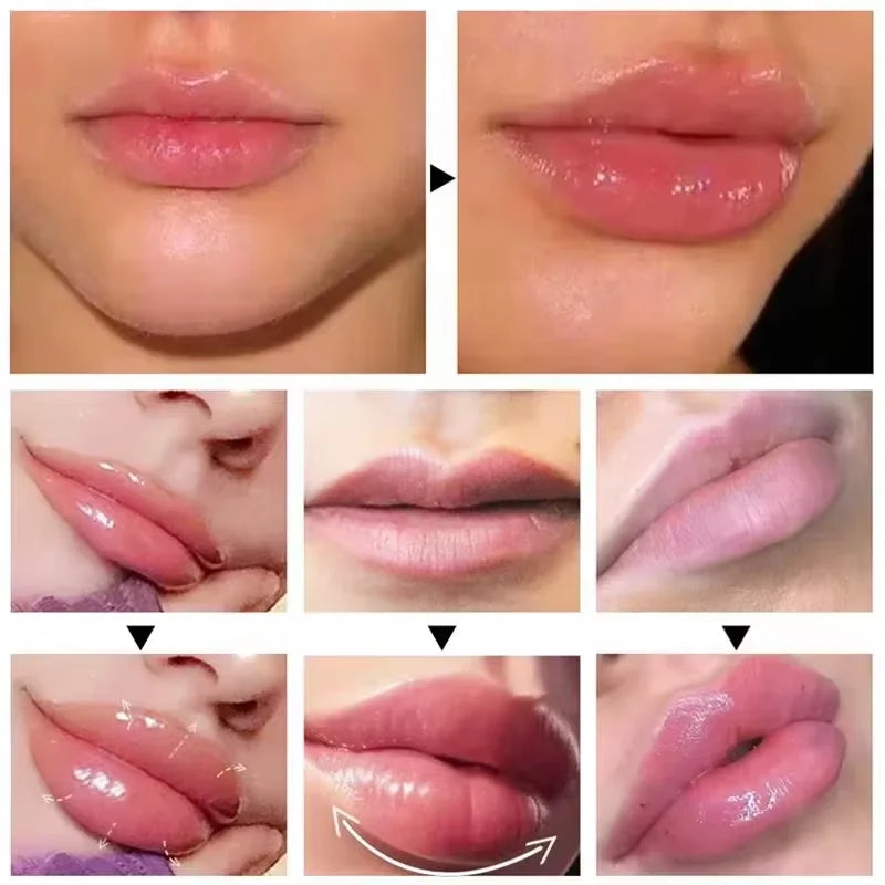 Instant Lip Plumper Serum Lip Plumping Oil Long Lasting Moisturizing Essence Removal Dead Skin Reduce Fine Lines Gloss Lip Care