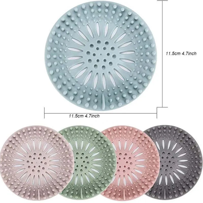 1Pc Sink Strainer Bathroom Sewer Filter Floor Drain Hair Catcher Bath Shower Stopper Plug Anti Blocking Bathroom Products