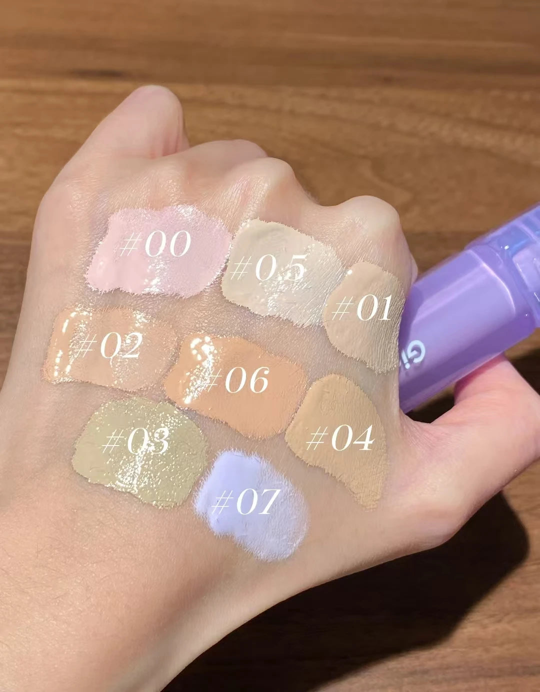 Girlscrush Liquid Concealer  Moisturizing Brightening Conceal Pore Watery Velvet Longlasting Cover Red Streaks Face Oily Skin