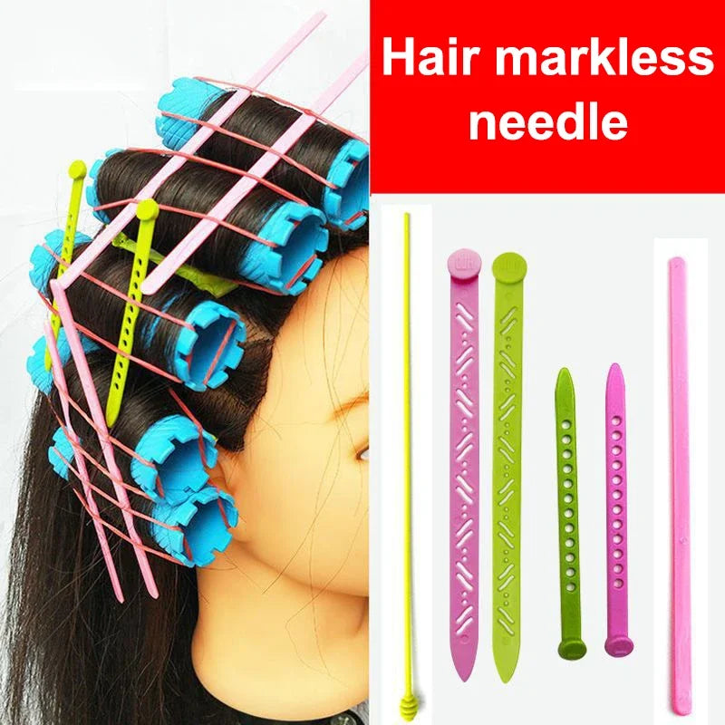 Heat Resistant Hair Pin No-Crease Thermal Clips For Cold Wave Hot Perm Use Salon-Grade Anti-Hair Tie Compression Styling Tools