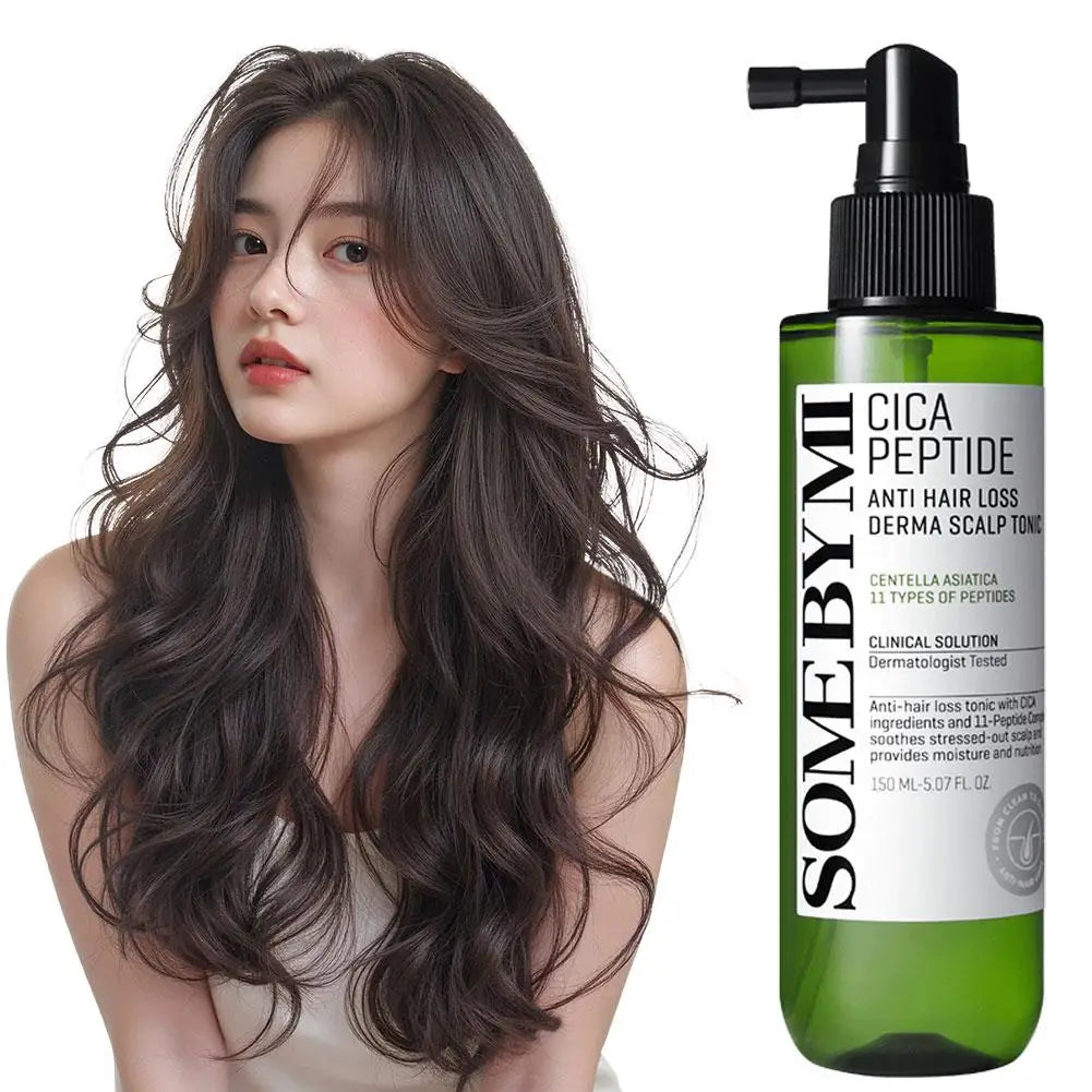 SOME BY MI 150ml Cica Peptide Anti Hair Loss Derma Scalp Tonic, Centella Asiatica + Peptides Scalp Care Essence Spray,Hair Care