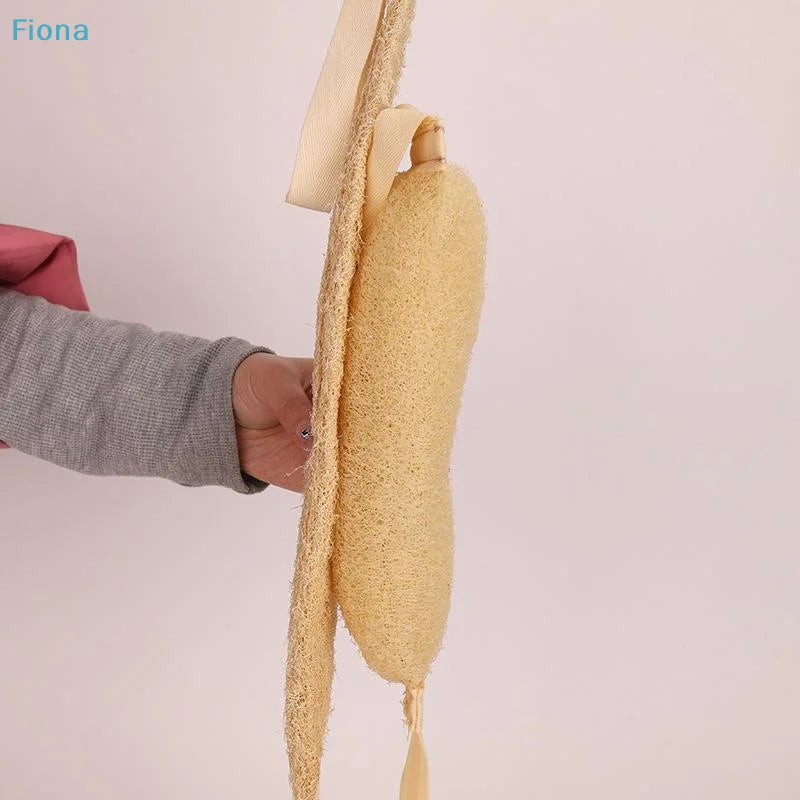 ✂Sponge Long Strip Back Strap Skin Cleaning Tool Loofah Exfoliating Body Scrub Bath Shower Spa Massage Bath Brush Scrubber