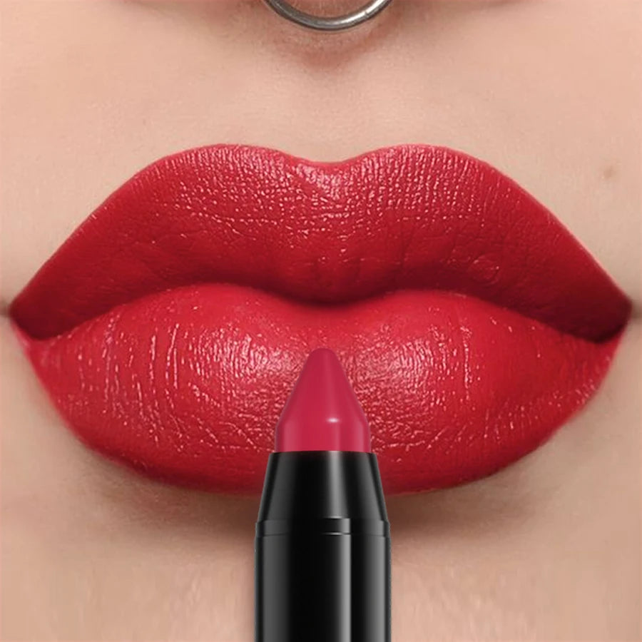 21 Colors Waterproof Lip Liner Pen Velvet Finish Smooth Lipstick for Defined and Elegant Lips Makeup for Women Gifts Lip Tints