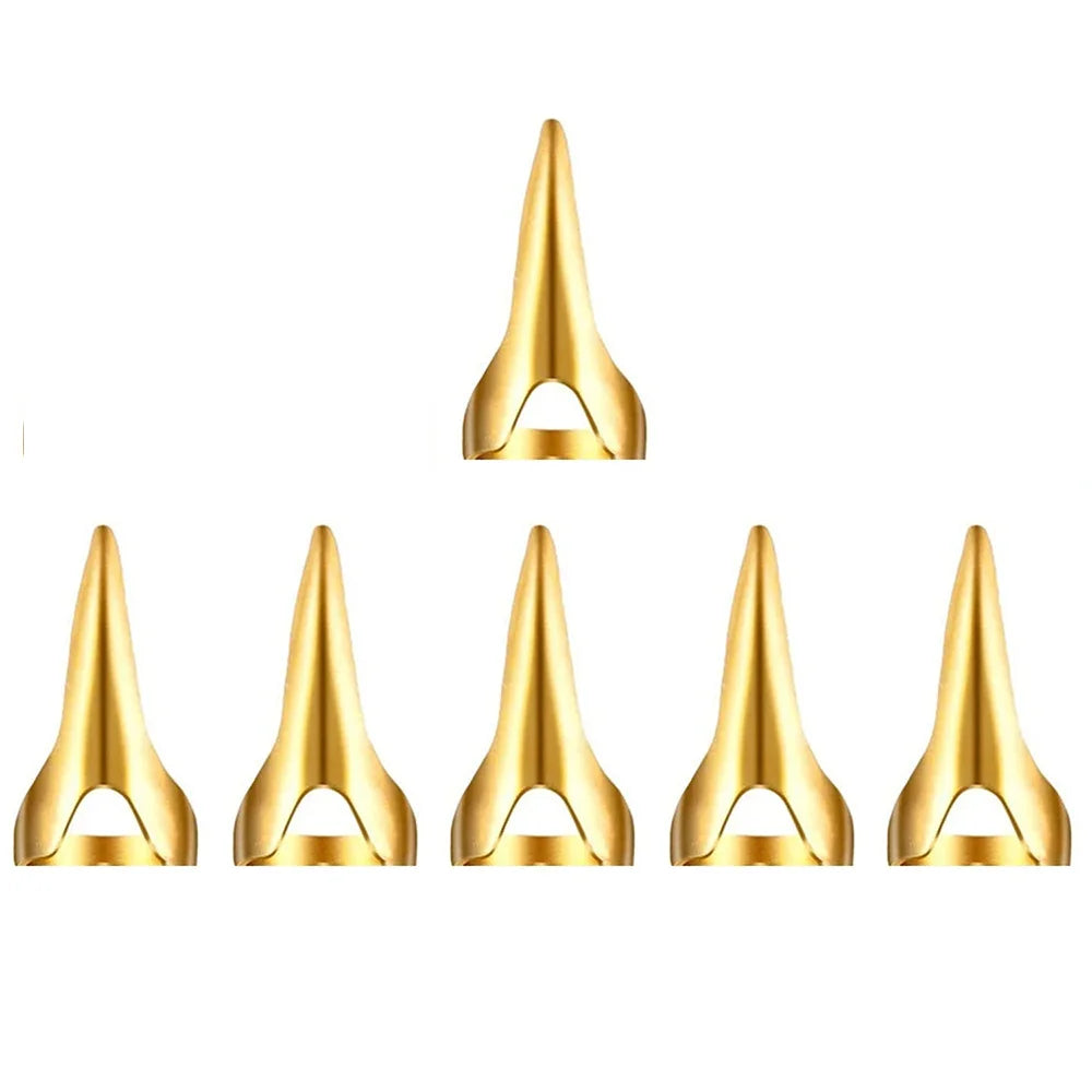10/5/1pcs Set Hairdressing Finger Claw Rings for Braiding Layered Hair Styling Tool Accessories