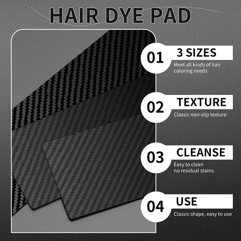 1/3pcs Professional Hair Dyeing Board Barber Hair Color Mat Barbershop Tinting Plate Balayage Board Hair Styling Tools Salon