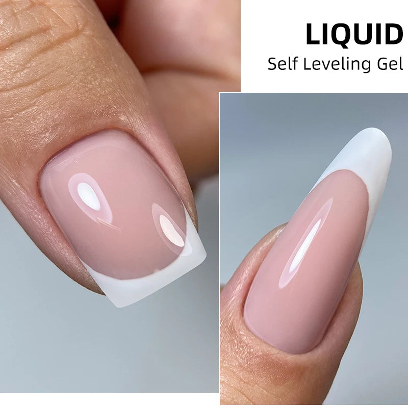 MSHARE 500g Liquid Acrylic Gel Acrygel TPO Hema Free Builder Nail Gel For Nails Extension Constuction Self Level Soak Off UV LED