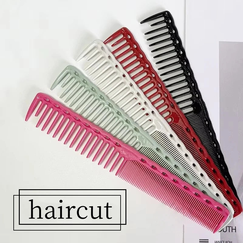 Women's Short Hair Cutting Comb Hair Salon Hairdressing Combs Professional Barber Shop Styling Hairbrush Haircut Tools Y0709