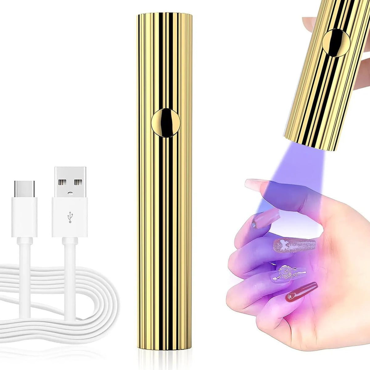 Portable Salon Quick Dry Nail Dryer Machine USB Mini Nail Dryer Lamp UV LED Nail Light For Curing All Nail Gel UV LED Nail Lamp