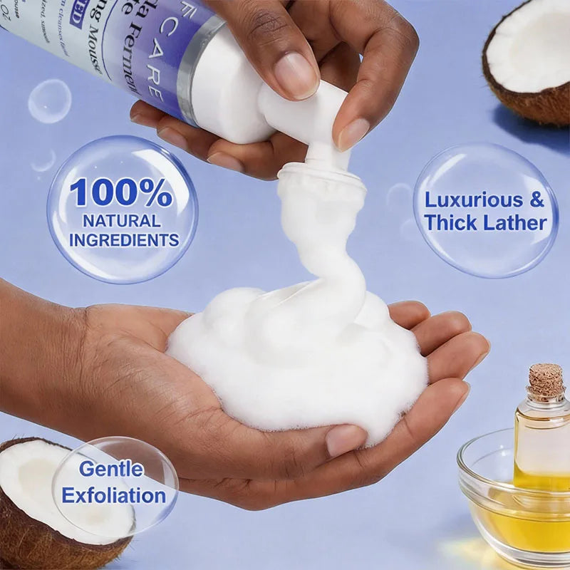 AFCARE Deep Clean Daily Cleanser Mousse Bifida Ferment Lysate Gentle Mouss For Sensitive Skin Refreshingly Soft Lightweight Foam