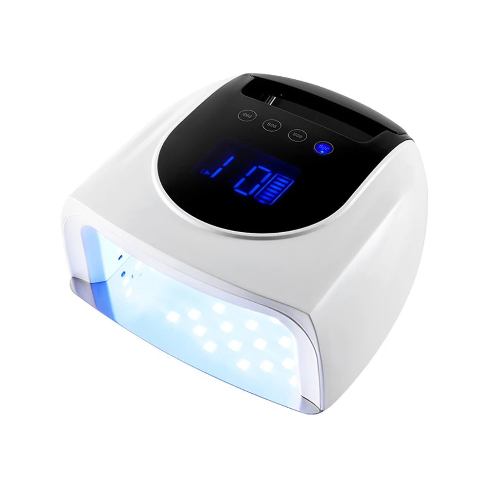 96W Magnetic Removable Bottom Nail Lamp Wireless Gel Polish Dryer Manicure Machine UV LED Light for Nail Portable Nail Lamp