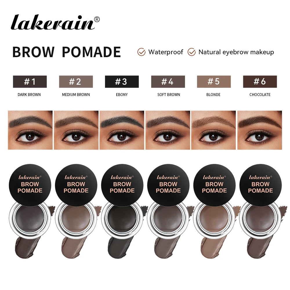 Eyebrow Pomade Enhancers Long-lasting Waterproof Eye Brows Pomade Texture Eye Brow Tint Enhancers For Women Eyebrow Cosmetics
